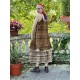 dress LEA Cinnamon check cotton Les Ours - 7