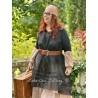 tunic MILLET Black organza Les Ours - 2