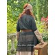tunic MILLET Black organza Les Ours - 3