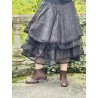 skirt / petticoat MADELEINE Black organza Les Ours - 6