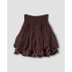 skirt 22194 EWA Dark mauve with polka dots cotton Ewa i Walla - 12