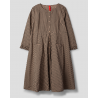 robe 55807 FILIPPA coton Marron à petits pois Ewa i Walla - 17