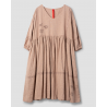 dress 55823 AVRIL Dust pink linen Ewa i Walla - 19