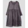 dress 55827 VALENTINA Dim grey dot organdie Ewa i Walla - 20