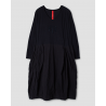 dress 55830 VENDELA Black jersey and cotton Ewa i Walla - 13