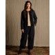 jacket 66740 ANNIKA Black cotton twill Ewa i Walla - 23