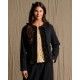 jacket 66740 ANNIKA Black cotton twill Ewa i Walla - 19