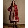 coat 66746 TUULA Red checked wool Ewa i Walla - 18