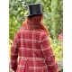 coat 66746 TUULA Red checked wool Ewa i Walla - 9