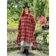 coat 66746 TUULA Red checked wool Ewa i Walla - 1