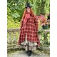 coat 66746 TUULA Red checked wool Ewa i Walla - 3