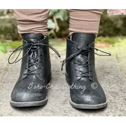shoes 99180 EFFIE Black leather Ewa i Walla - 1