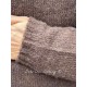 pullover 44949 RENATE Dark brown alpaca wool Ewa i Walla - 16