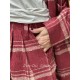 pantalon 11407 BOTVI laine à Carreaux rouges Ewa i Walla - 24