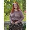pullover 44943 TYRA jersey Mauve foncé Ewa i Walla - 14