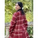 coat 66746 TUULA Red checked wool Ewa i Walla - 15