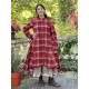 coat 66746 TUULA Red checked wool Ewa i Walla - 10