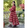 coat 66746 TUULA Red checked wool Ewa i Walla - 13