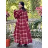 coat 66746 TUULA Red checked wool Ewa i Walla - 14