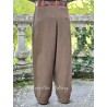 pantalon 11408 BOTVI laine Marron Ewa i Walla - 8