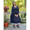 robe 55830 VENDELA jersey et coton Noir Ewa i Walla - 2