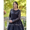 dress 55827 VALENTINA Black dot organdie Ewa i Walla - 2