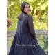 dress 55827 VALENTINA Black dot organdie Ewa i Walla - 5