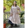 dress 55823 AVRIL Dust pink linen Ewa i Walla - 6