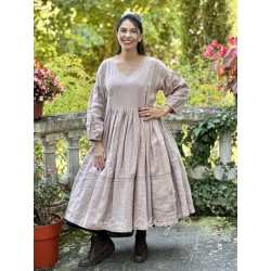 robe 55823 AVRIL lin Rose poudre Ewa i Walla - 1