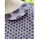 blouse 44919 ADELINA Dark mauve with polka dots cotton Ewa i Walla - 21