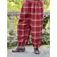 pantalon 11407 BOTVI laine à Carreaux rouges Ewa i Walla - 16