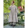 dress 55823 AVRIL Dust pink linen Ewa i Walla - 12