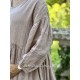 dress 55823 AVRIL Dust pink linen Ewa i Walla - 26