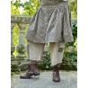 skirt 22192 TORUM Walnut with polka dots cotton Ewa i Walla - 8