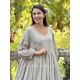 dress 55823 AVRIL Walnut linen Ewa i Walla - 4