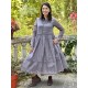 dress 55827 VALENTINA Dim grey dot organdie Ewa i Walla - 2