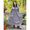 dress 55827 VALENTINA Dim grey dot organdie Ewa i Walla - 1