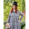 dress 55827 VALENTINA Dim grey dot organdie Ewa i Walla - 15