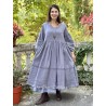 dress 55823 AVRIL Dim grey linen Ewa i Walla - 9