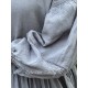 dress 55823 AVRIL Dim grey linen Ewa i Walla - 19