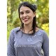 pullover 44943 TYRA jersey Gris Ewa i Walla - 4