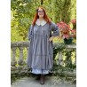 dress 55823 AVRIL Dim grey linen Ewa i Walla - 11