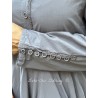 dress 55819 KARA Dim grey cotton Ewa i Walla - 18