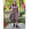 pullover 44943 TYRA jersey Mauve foncé Ewa i Walla - 12