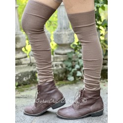chaussettes 77583 ERNA coton tricoté Muscade Ewa i Walla - 1