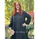 dress 55824 SANNY Black linen Ewa i Walla - 3