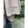 dress 55824 SANNY Dust pink linen Ewa i Walla - 17