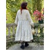 dress 55824 SANNY Cream linen Ewa i Walla - 7