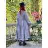 dress 55824 SANNY Dim grey linen Ewa i Walla - 6