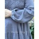 dress 55824 SANNY Dim grey linen Ewa i Walla - 10